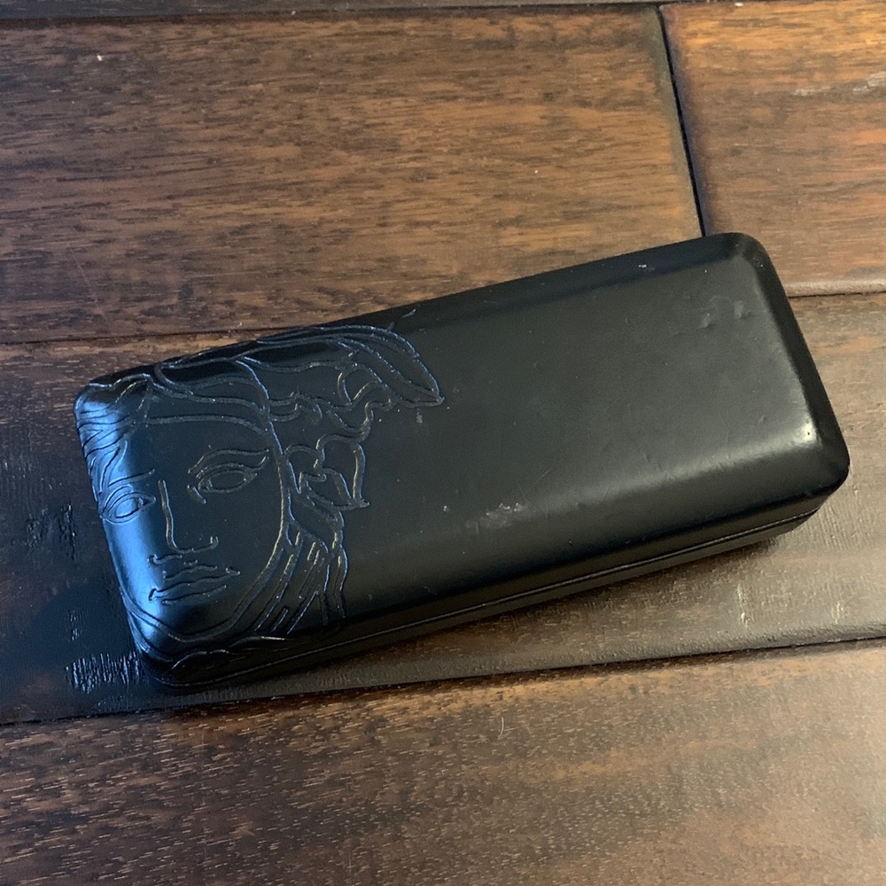 Versace Women's Silvery Purple Rectangular Glasse… - image 8